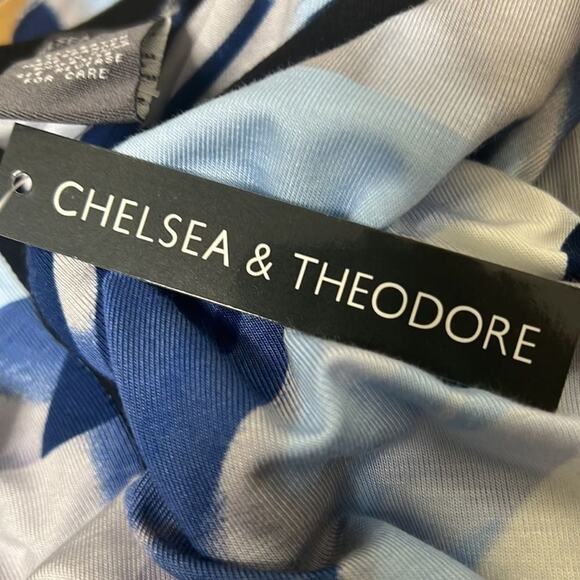 NWT CHELSEA‎ & THEODORE SWING TOP OVER LAY SLEEVELESS DRESS SIZE S - Picture 7 of 8